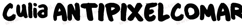 Culia ANTIPIXELCOMAR字体转换